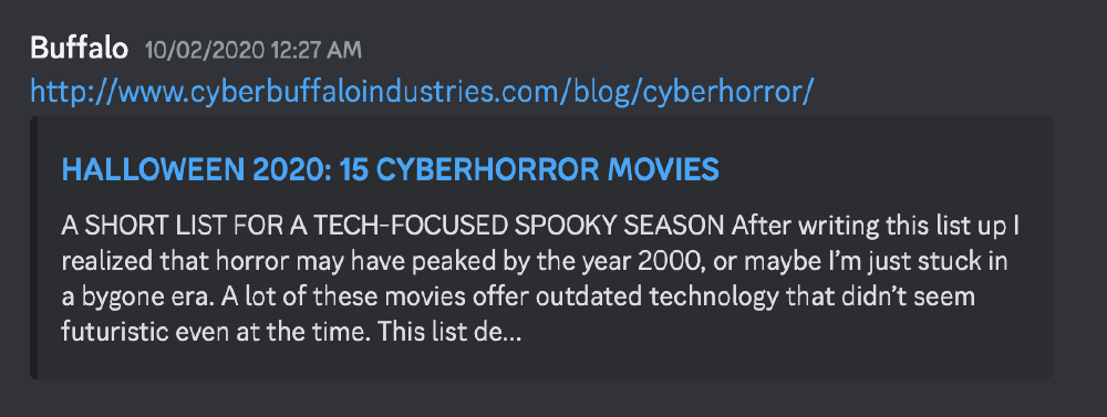 old cyber horror