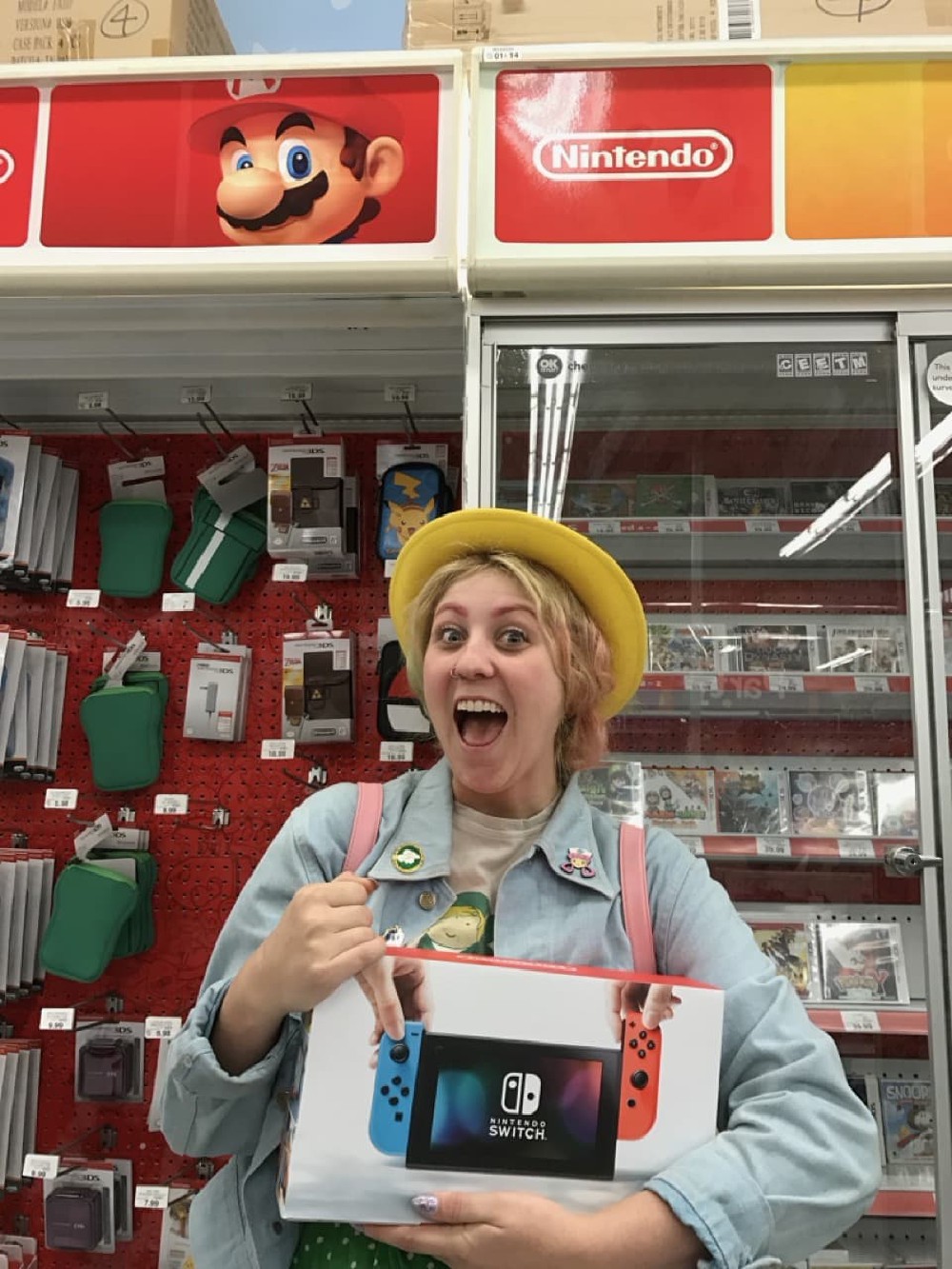 AbraCatrena with our new Switch!