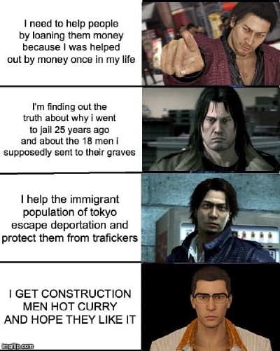 Substories in Yakuza 4