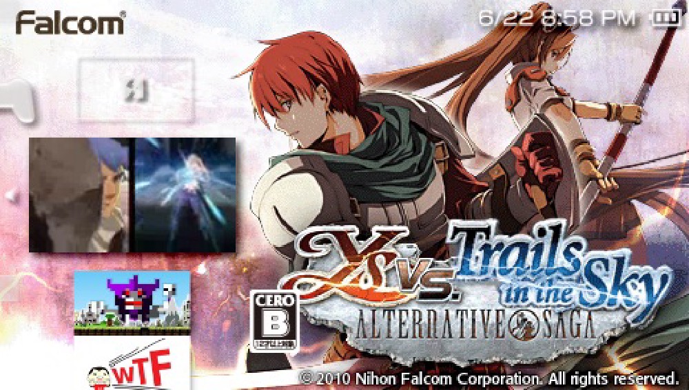 PSP XMB Title Card